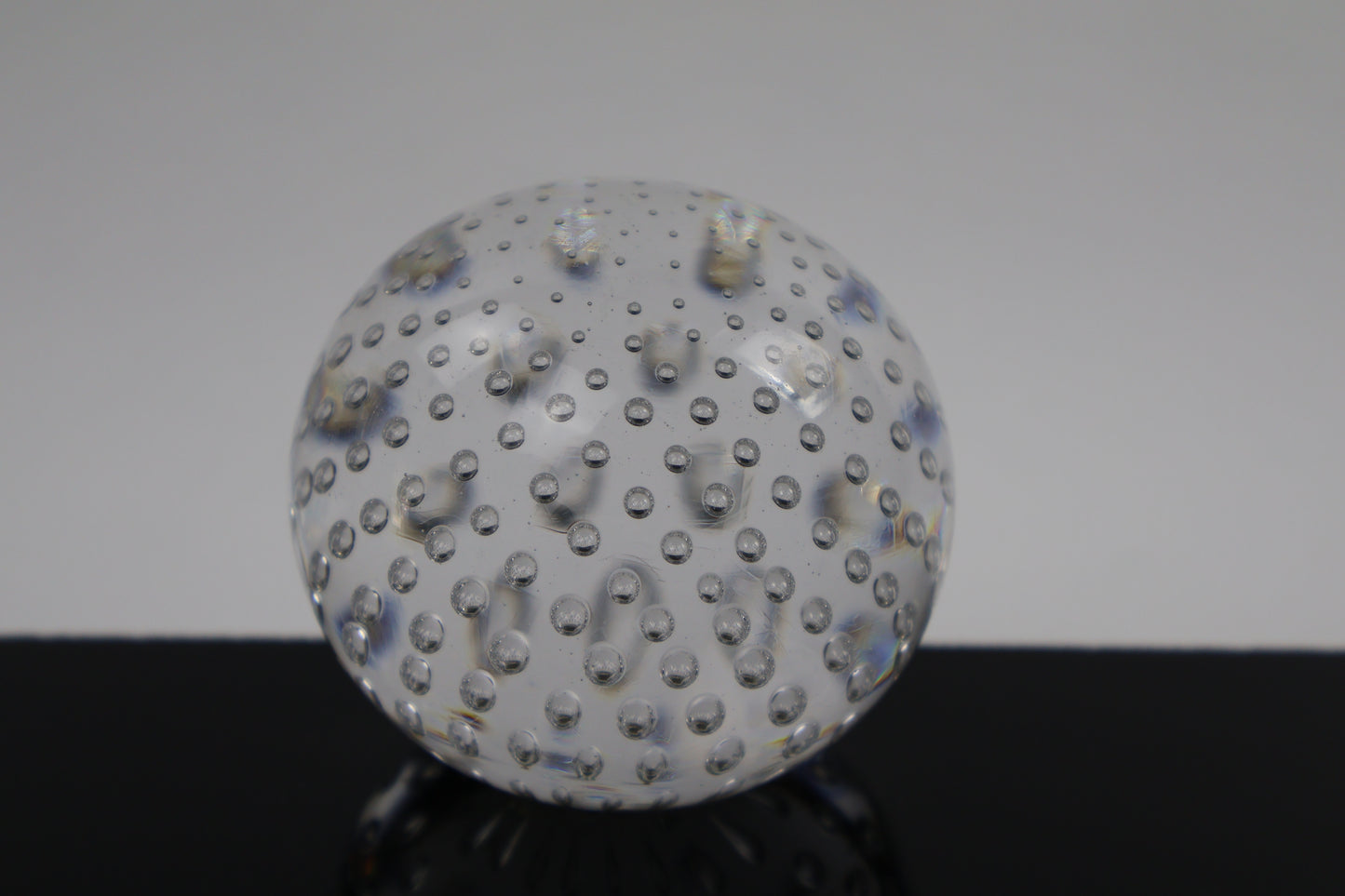 Infinity Bubble Spiral Paperweight