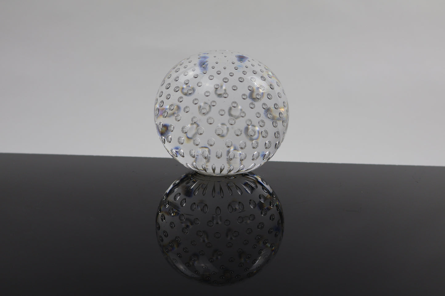 Infinity Bubble Spiral Paperweight