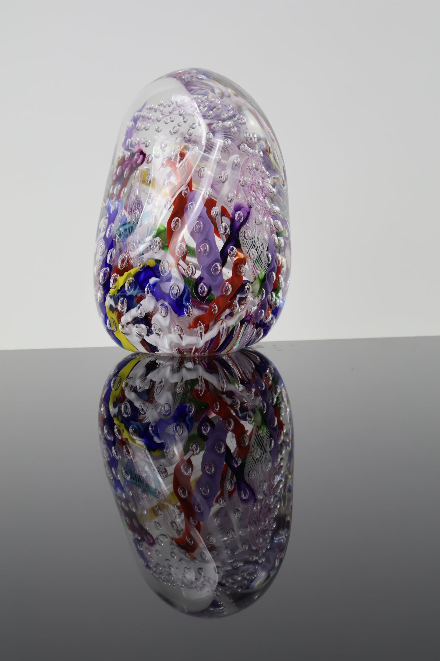 Handmade Glass Paperweight Geode Series 1
