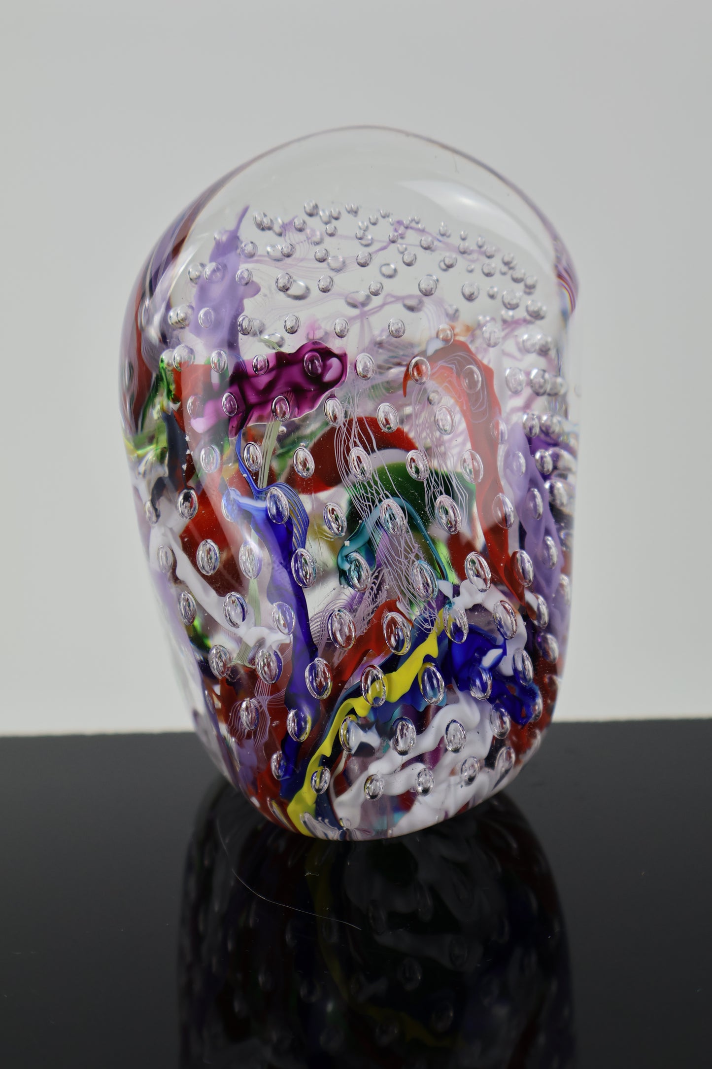 Handmade Glass Paperweight Geode Series 1