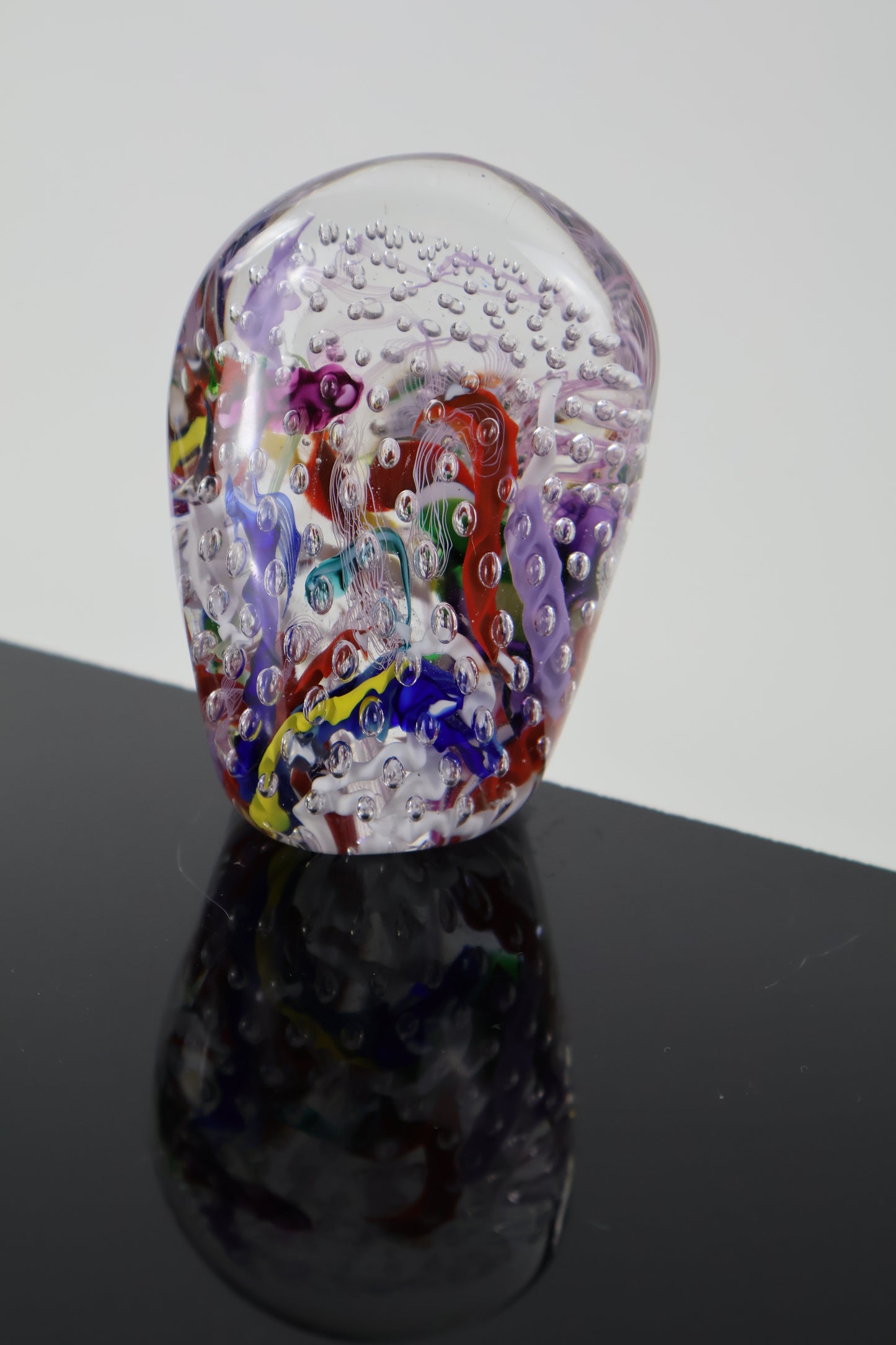 Handmade Glass Paperweight Geode Series 1