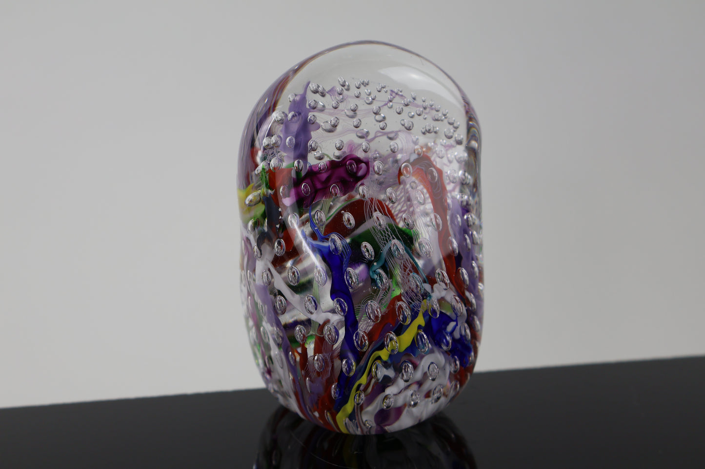 Handmade Glass Paperweight Geode Series 1