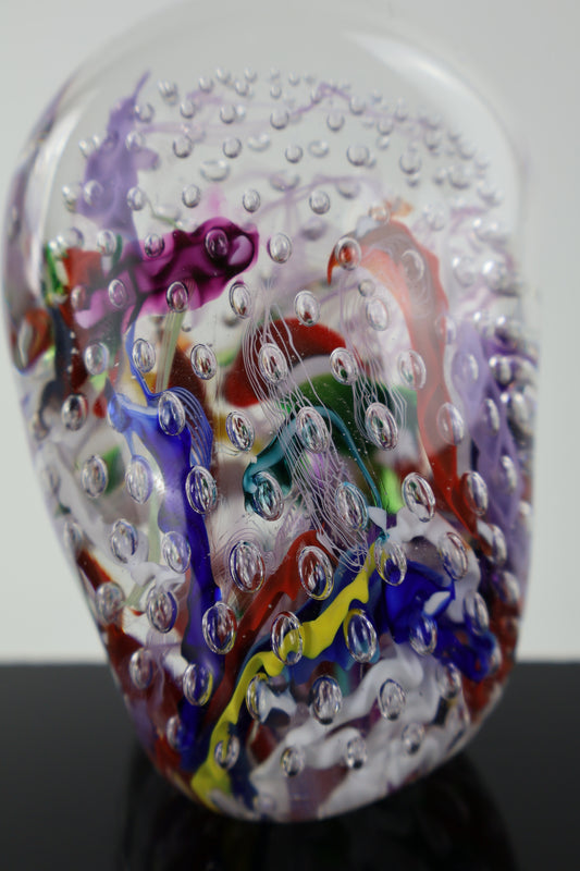 Handmade Glass Paperweight Geode Series 1