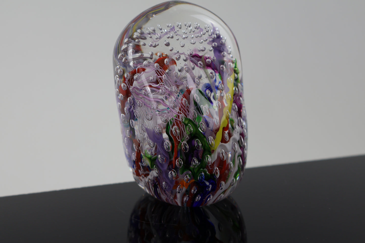 Handmade Glass Paperweight Geode Series 1