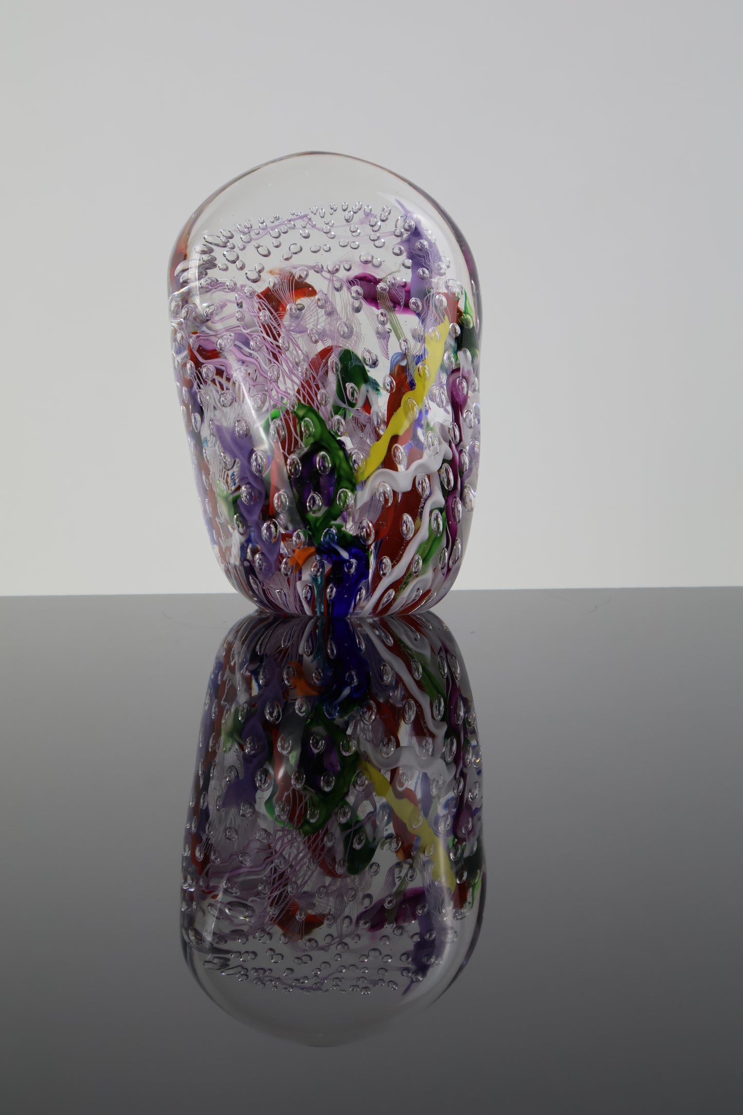 Handmade Glass Paperweight Geode Series 1