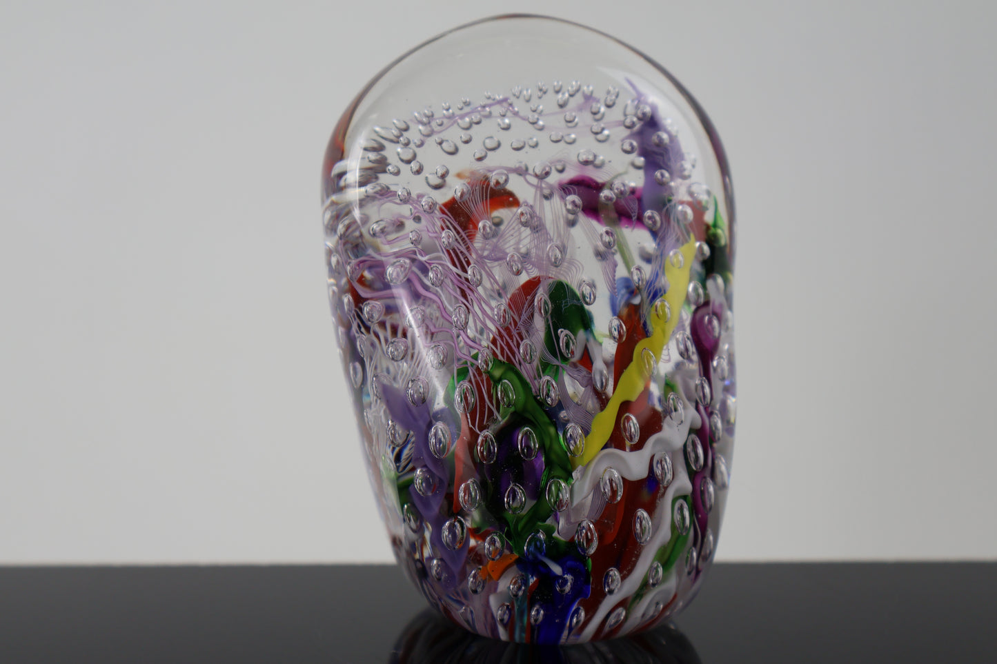 Handmade Glass Paperweight Geode Series 1