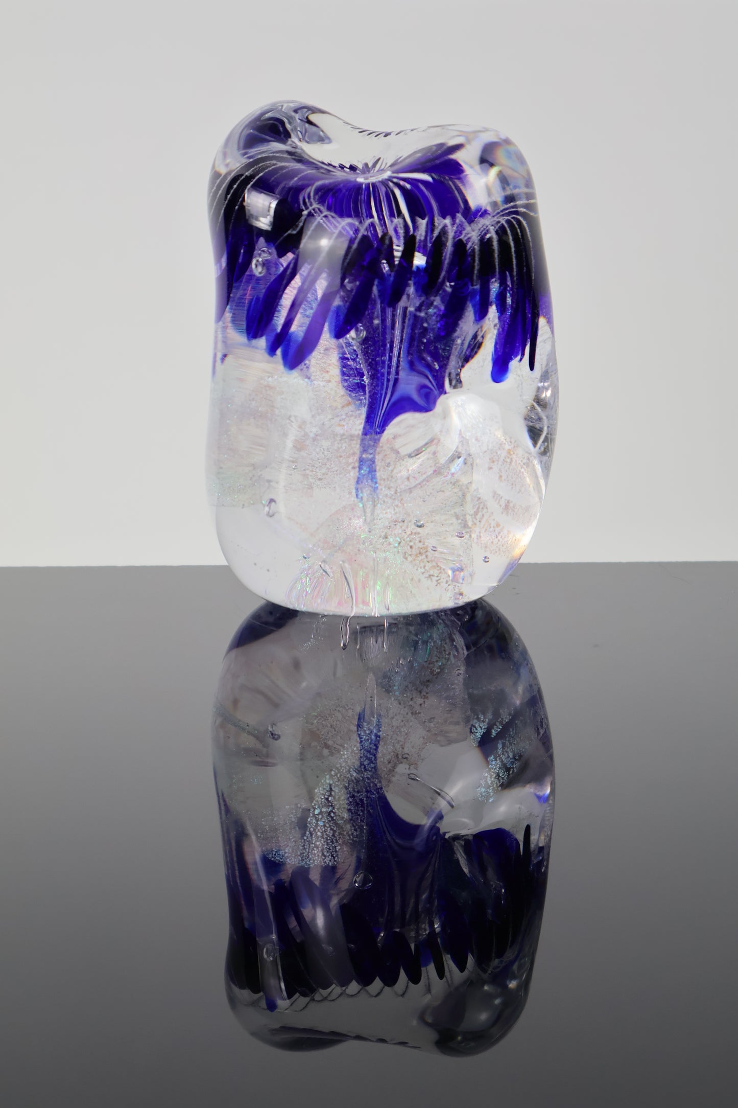 Handmade Glass Paperweight Geode Series 2