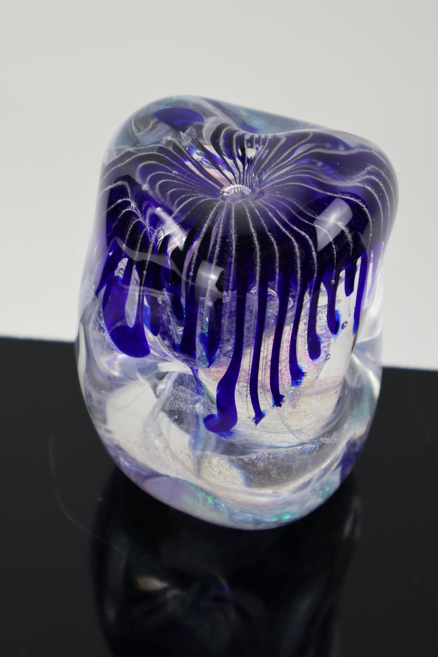 Handmade Glass Paperweight Geode Series 2