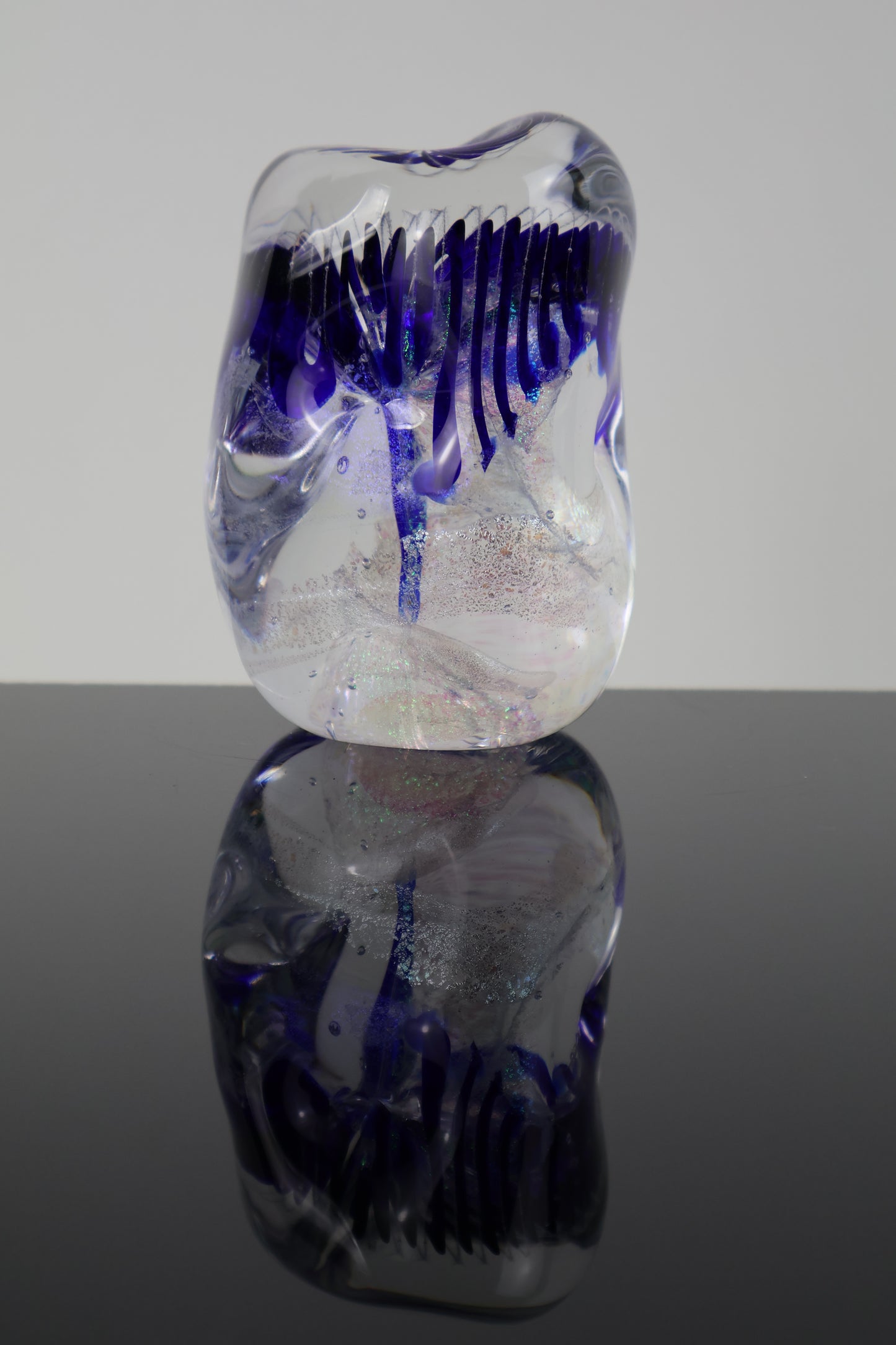 Handmade Glass Paperweight Geode Series 2