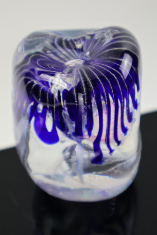 Handmade Glass Paperweight Geode Series 2