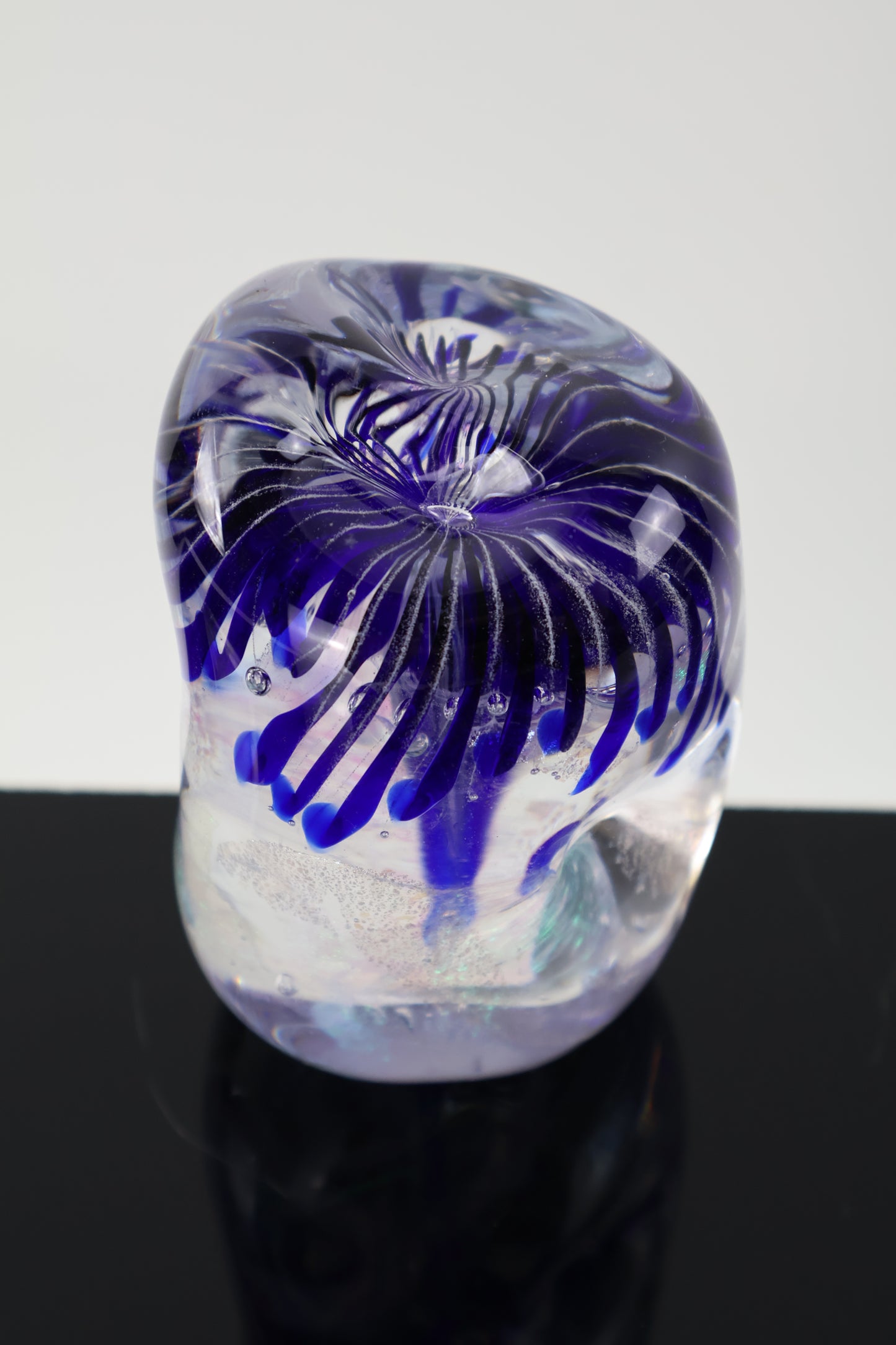 Handmade Glass Paperweight Geode Series 2