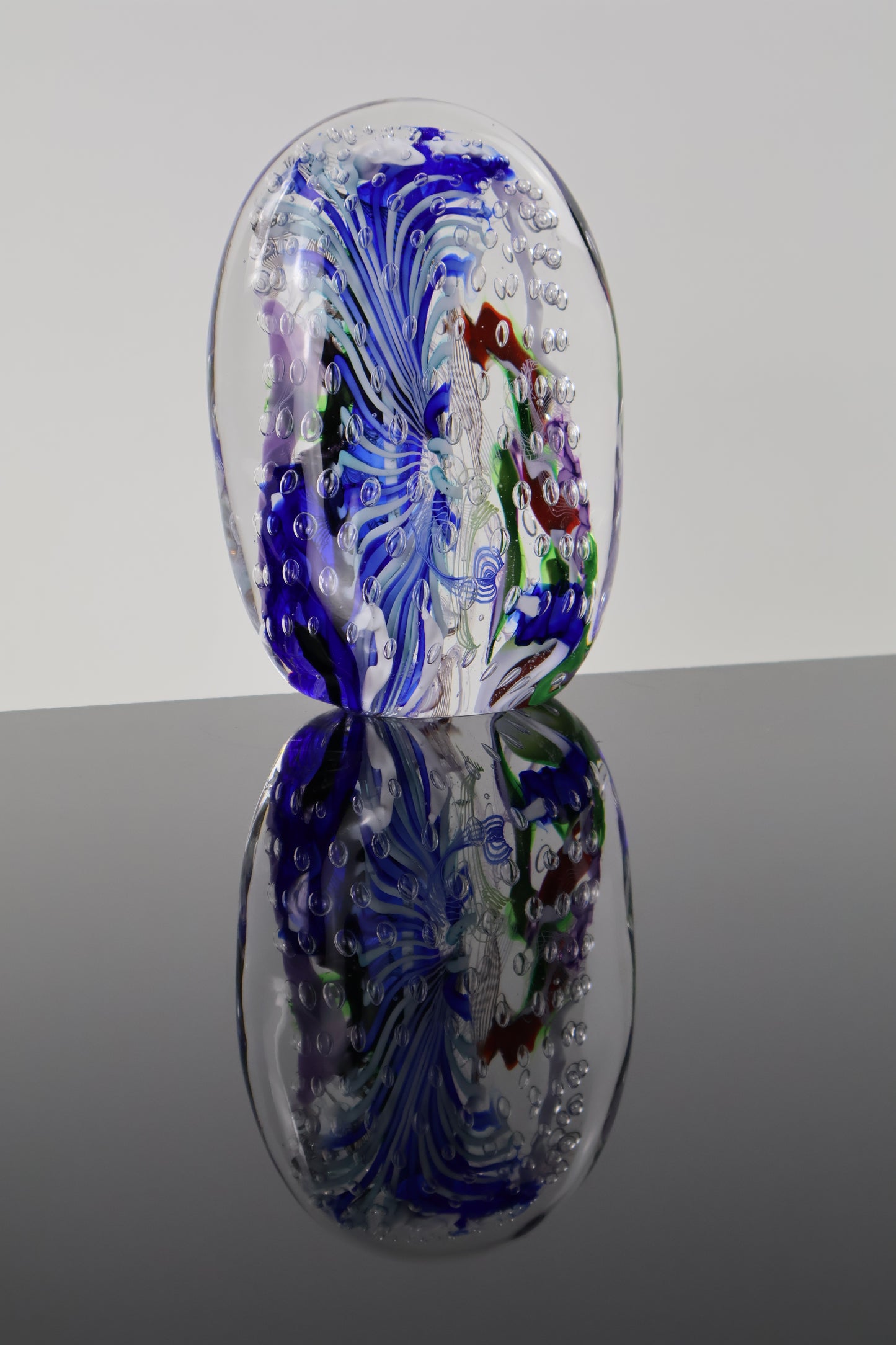 Handmade Glass Paperweight Geode Series 4