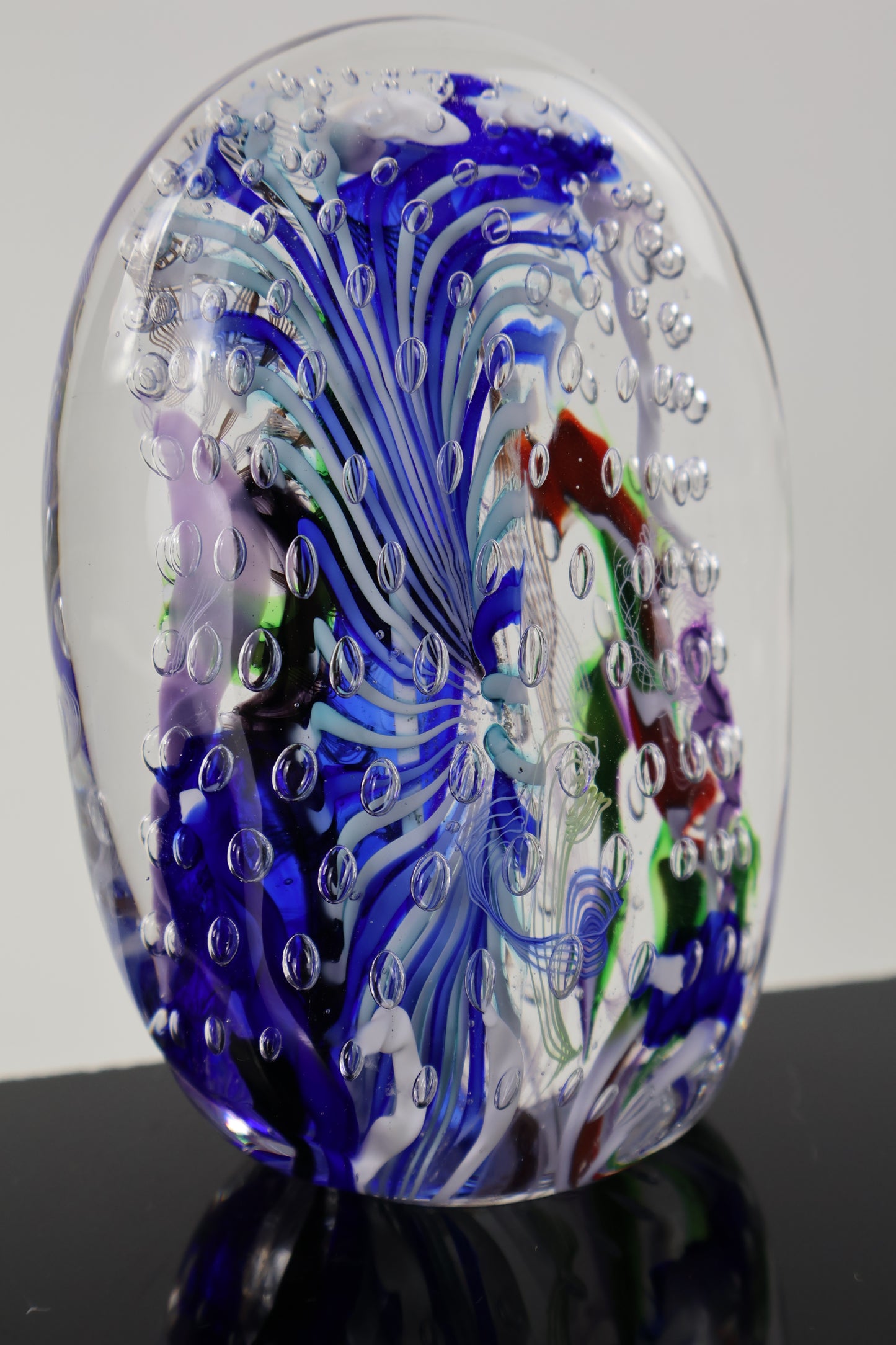 Handmade Glass Paperweight Geode Series 4