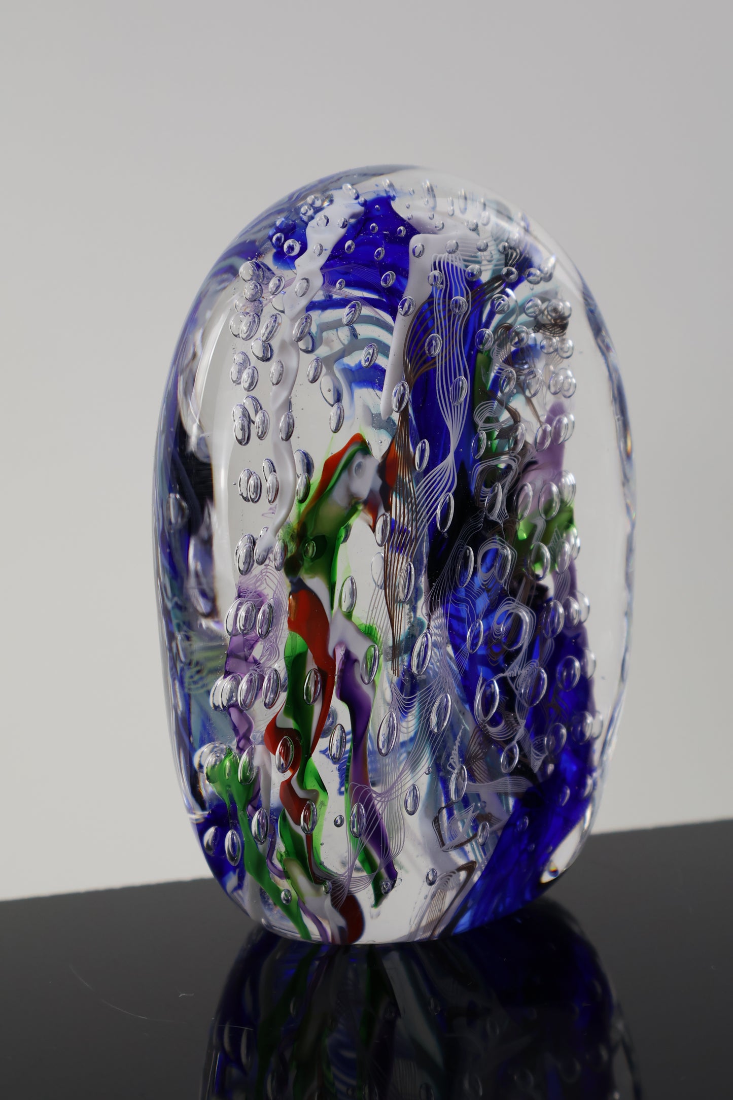 Handmade Glass Paperweight Geode Series 4