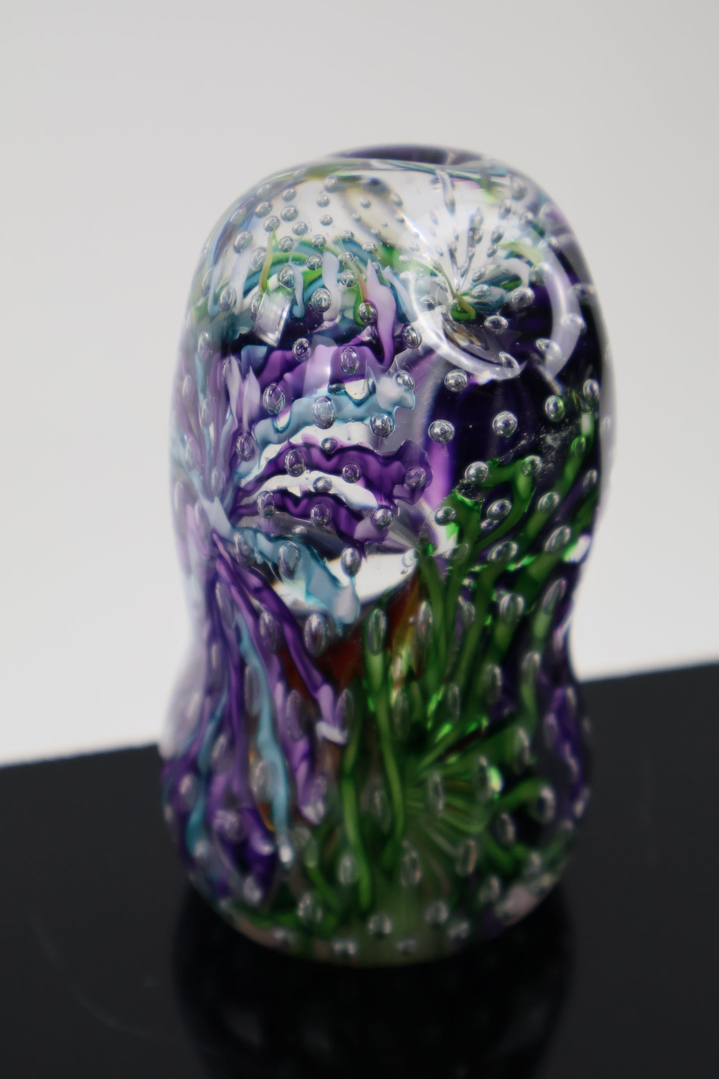Handmade Glass Paperweight Geode Series 5
