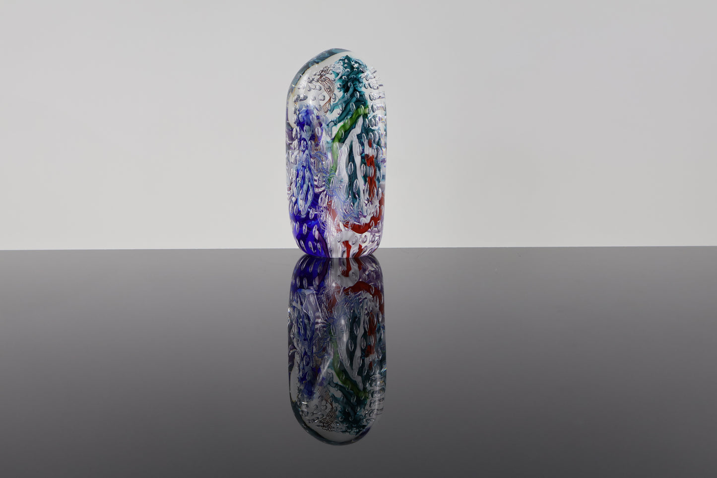 Handmade Glass Paperweight Geode Series 6