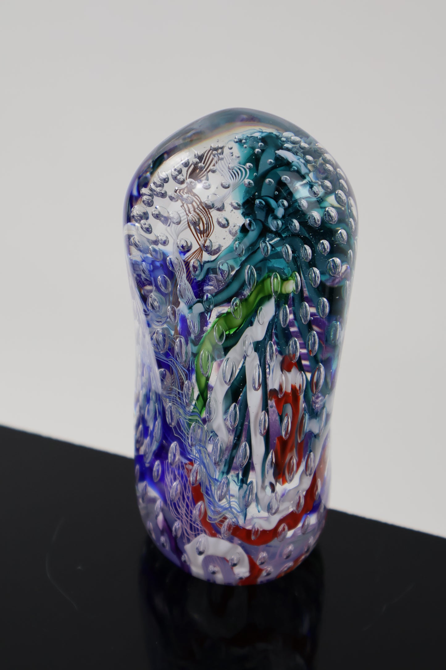 Handmade Glass Paperweight Geode Series 6