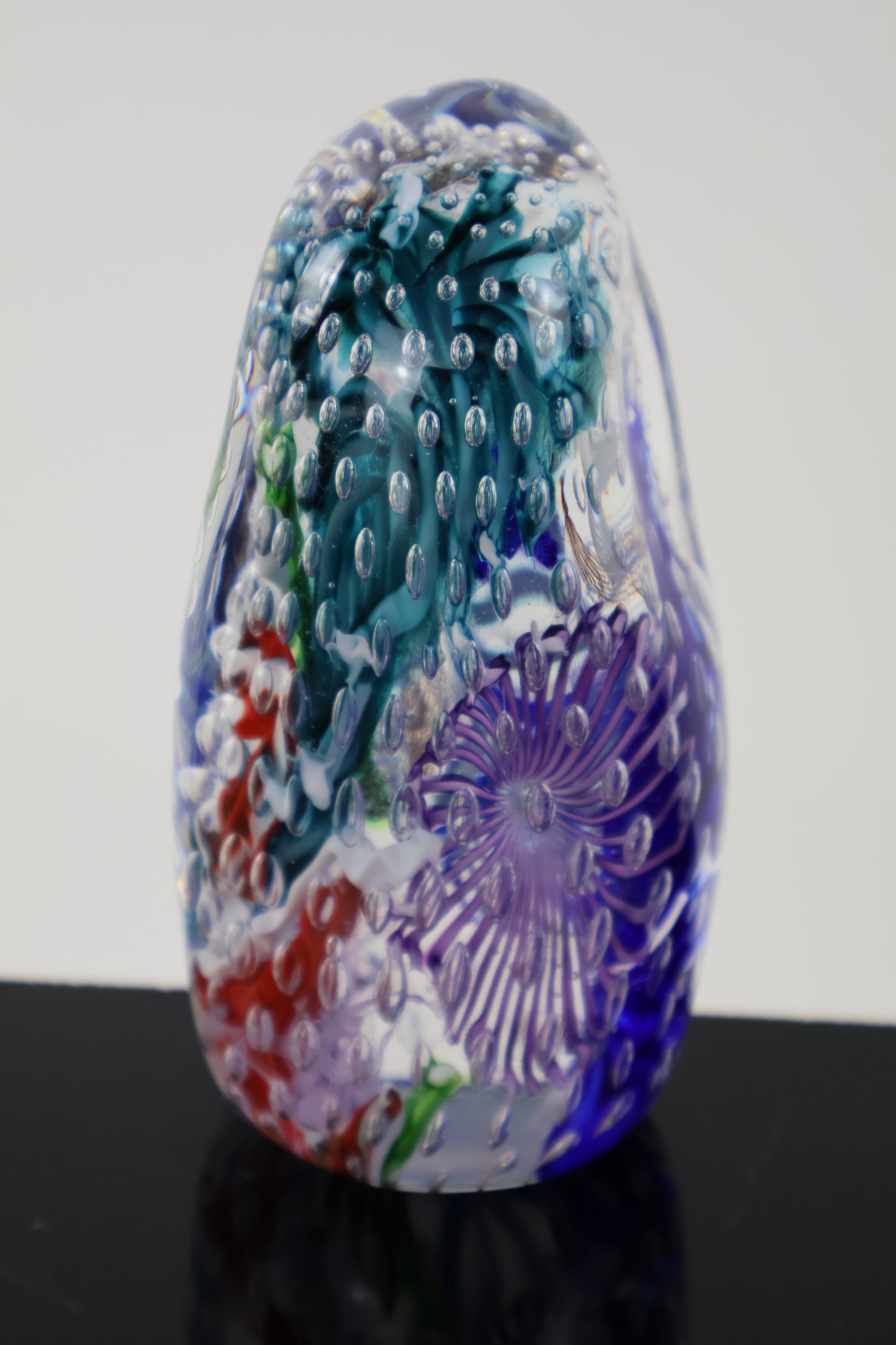 Handmade Glass Paperweight Geode Series 6