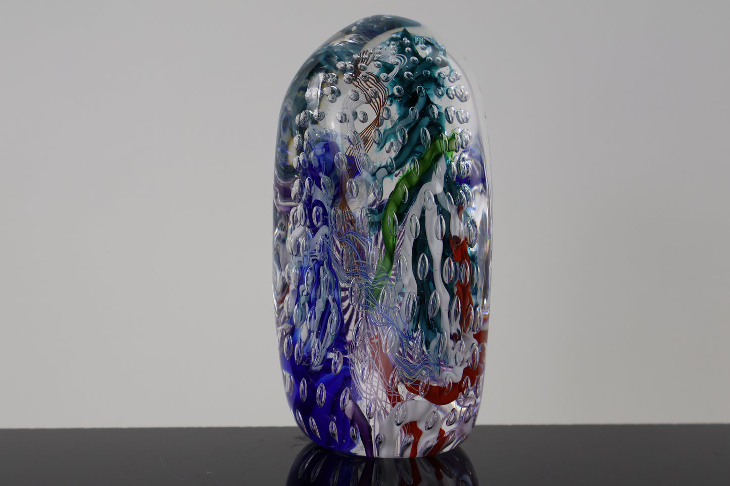 Handmade Glass Paperweight Geode Series 6