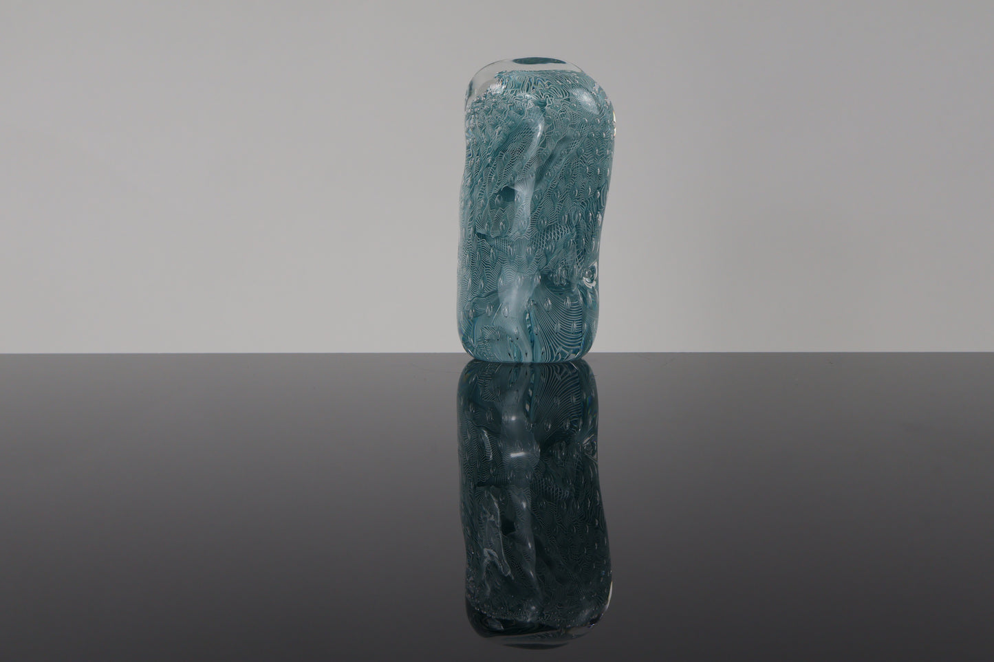 Handmade Glass Paperweight Geode Series 8
