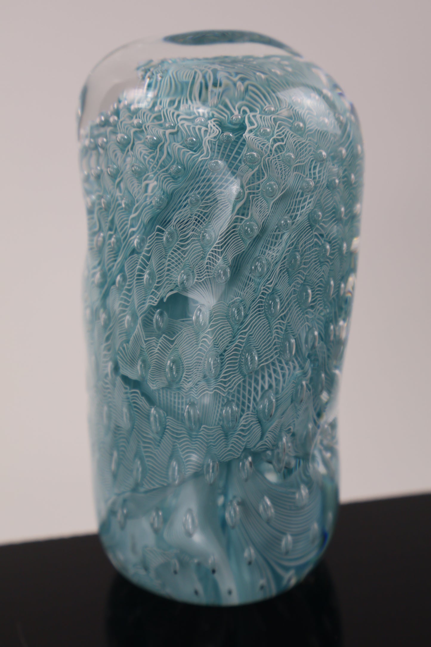 Handmade Glass Paperweight Geode Series 8