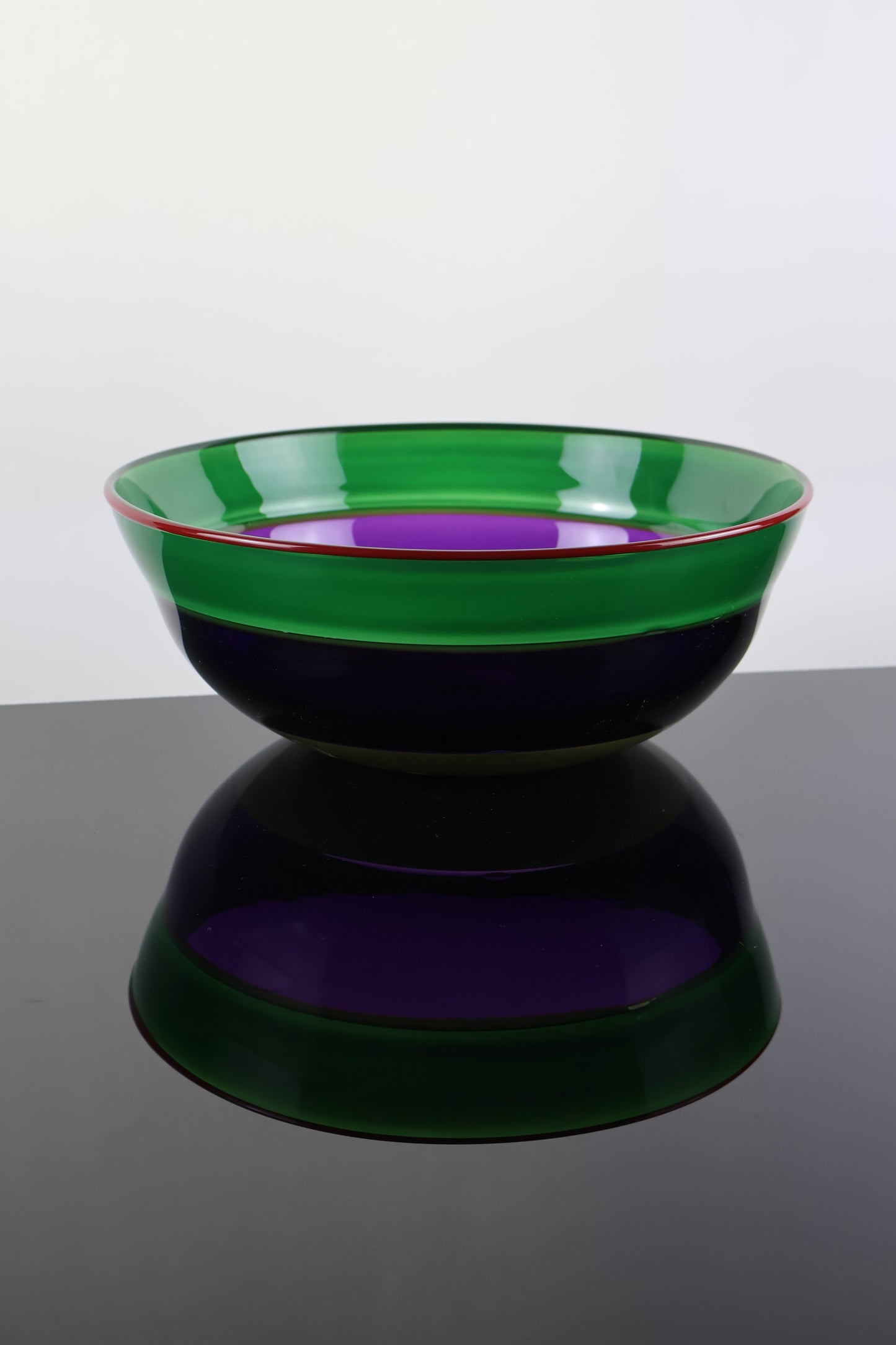 Green and Purple Encalmo Bowl