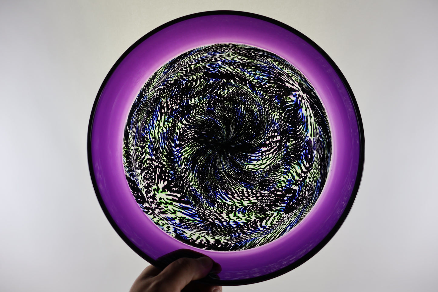 Large Royal Amethyst Encalmo Murrine Bowl