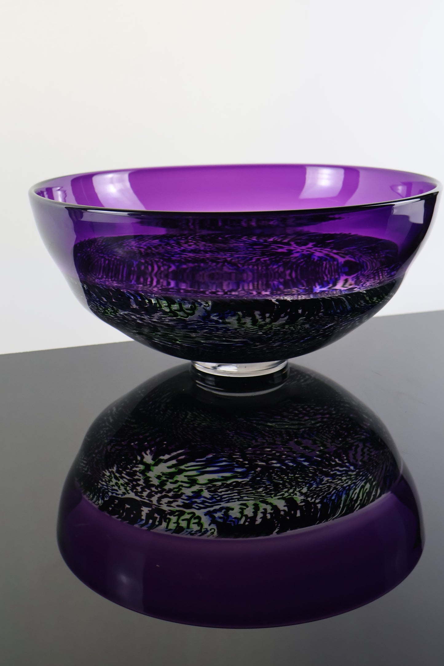 Large Royal Amethyst Encalmo Murrine Bowl