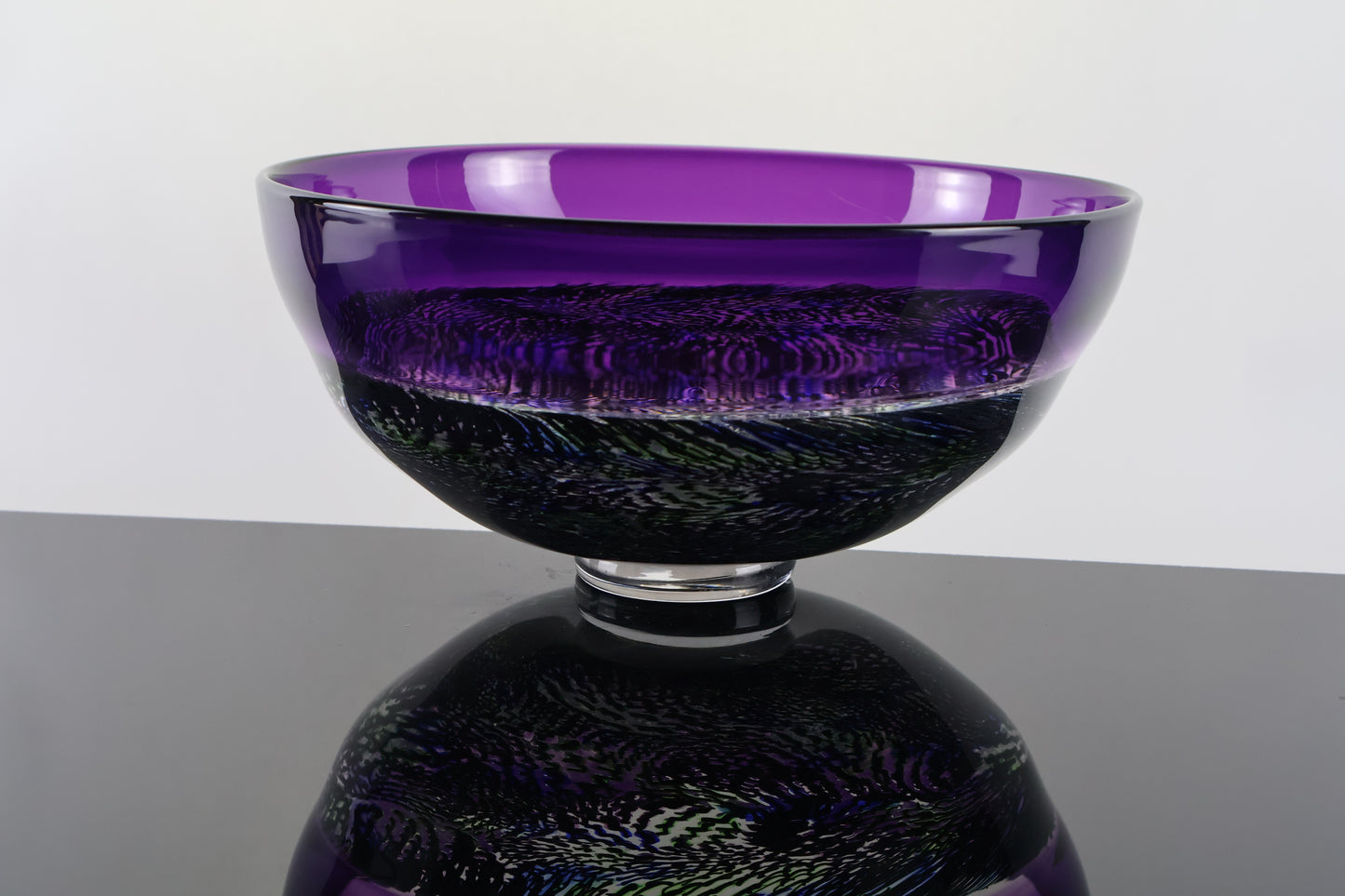 Large Royal Amethyst Encalmo Murrine Bowl