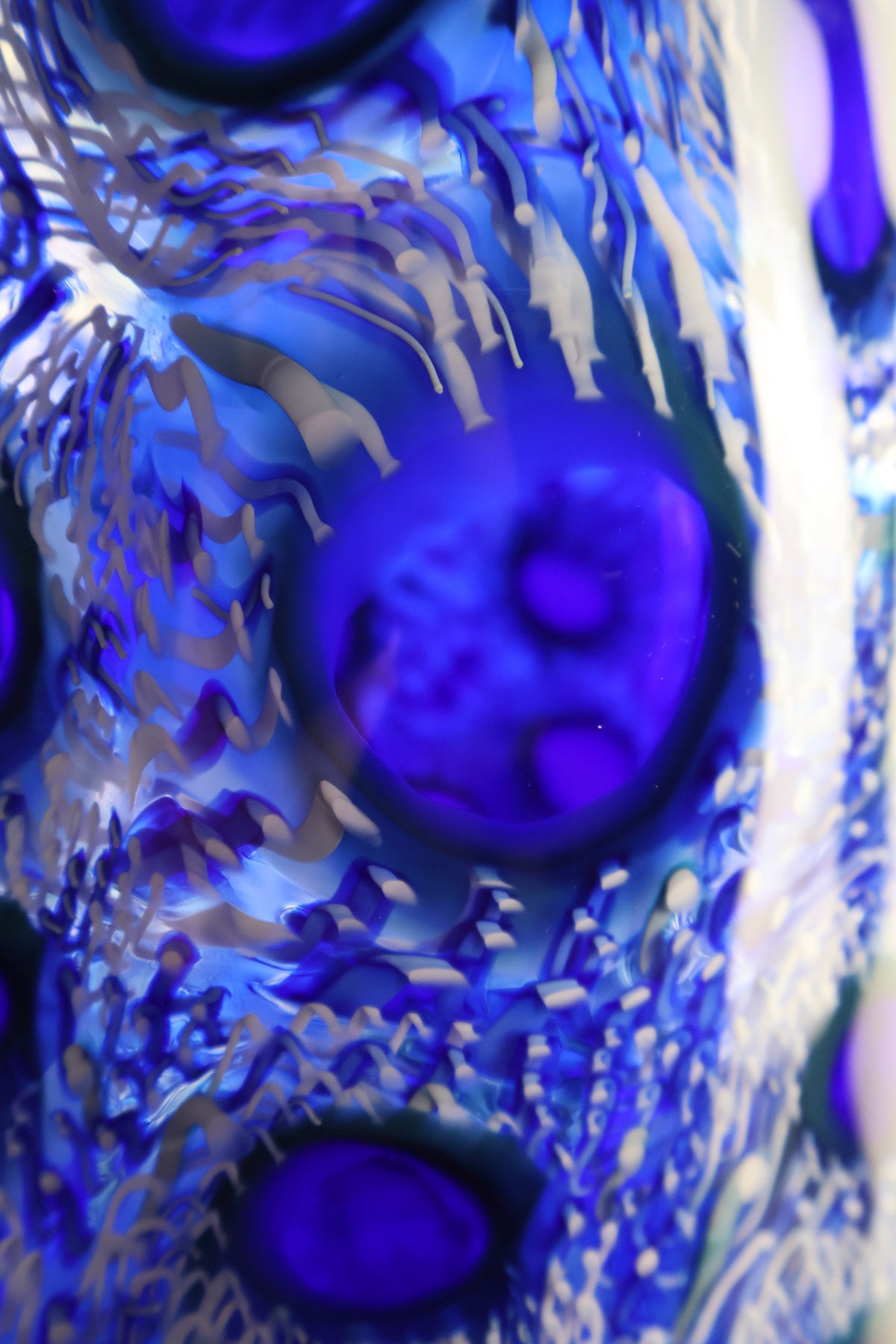 Blue Window Murrine Vase