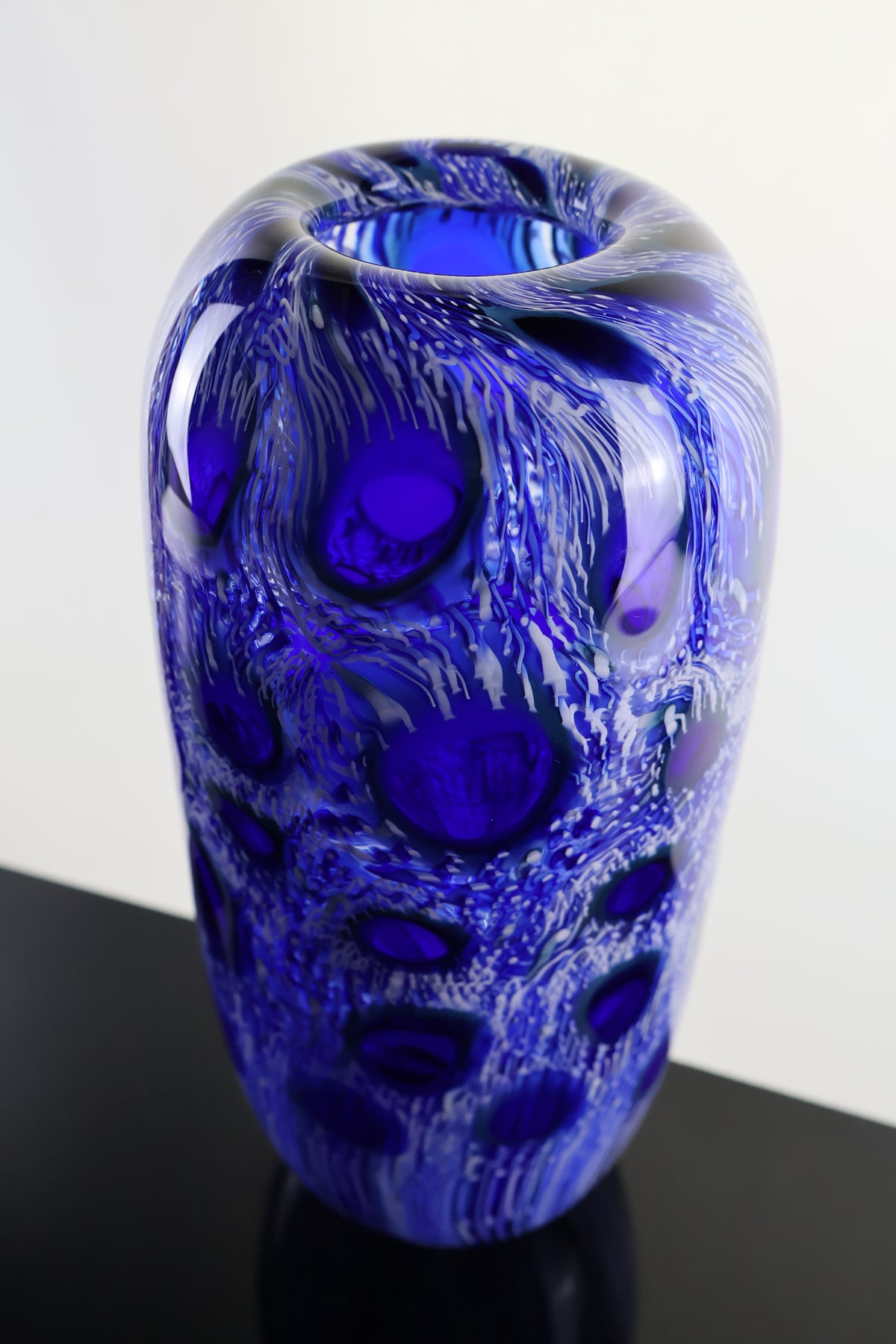 Blue Window Murrine Vase