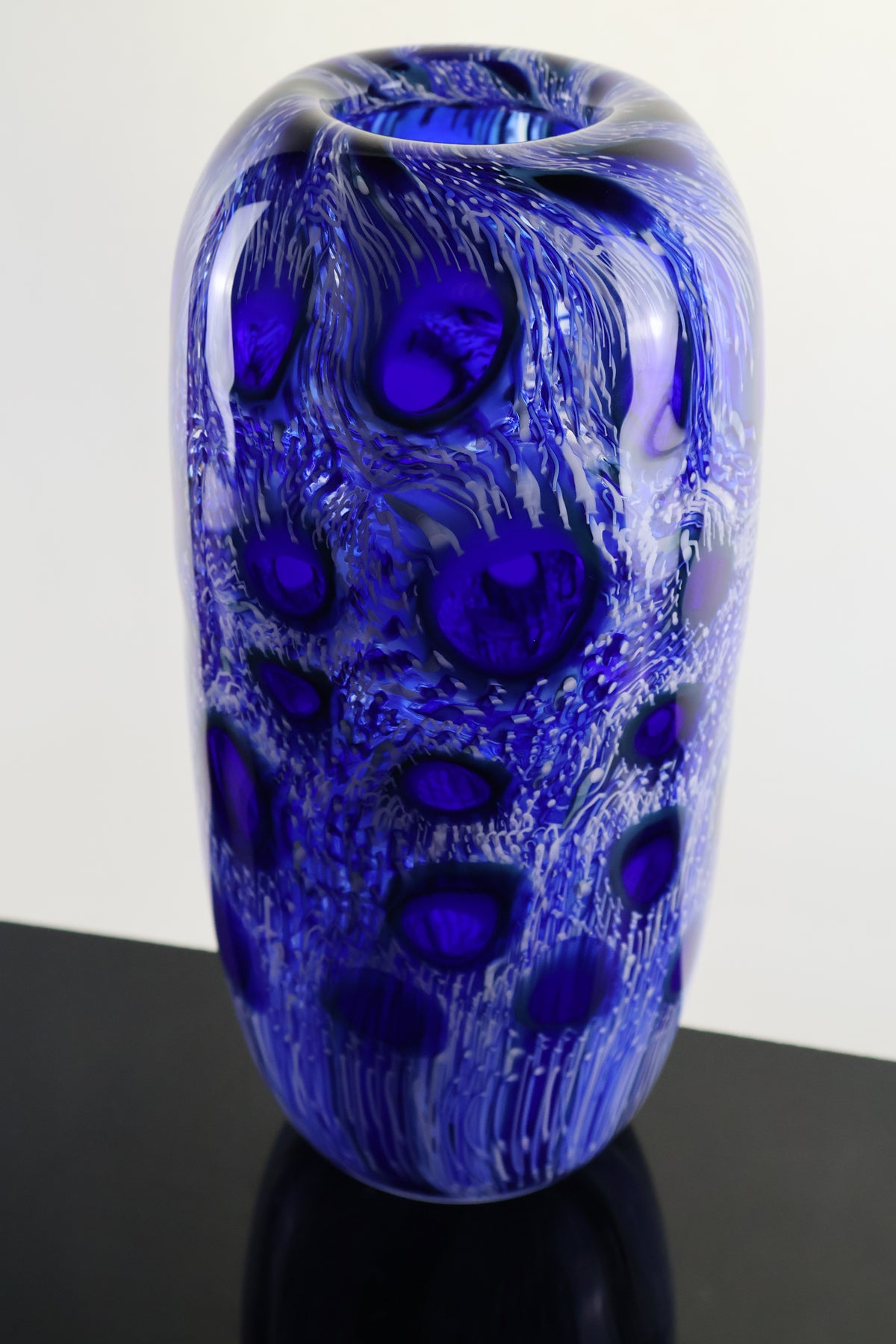 Blue Window Murrine Vase