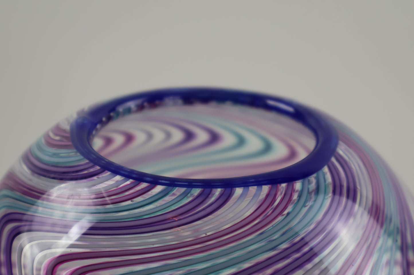 Floral Midsize Wigwag Vase