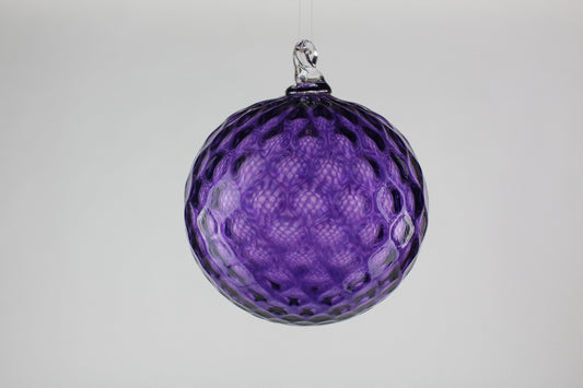 Purple Hand Blown Ornament