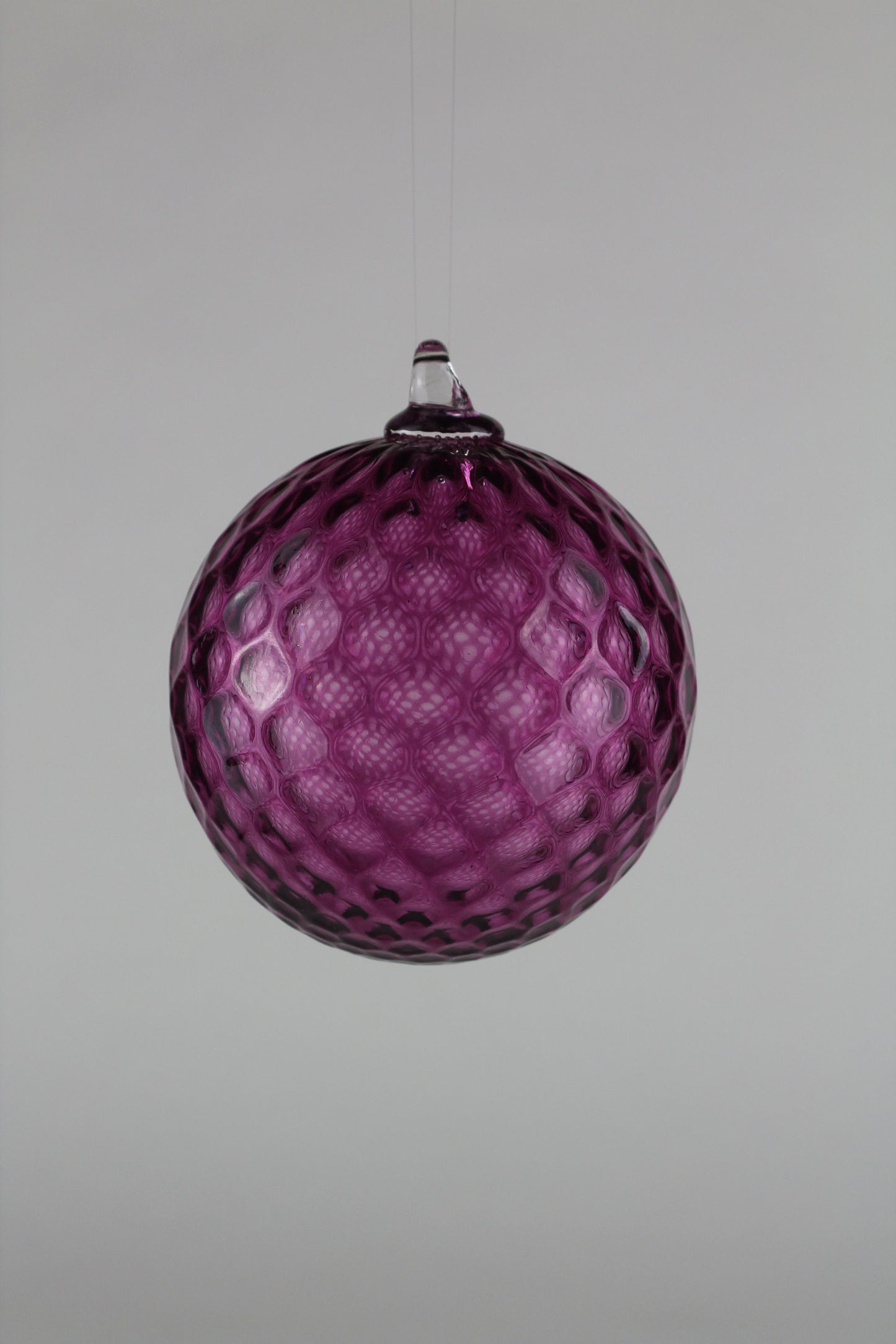 Pink Hand Blown Ornament