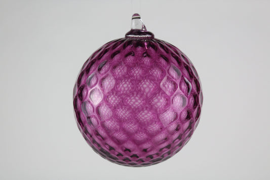 Pink Hand Blown Ornament