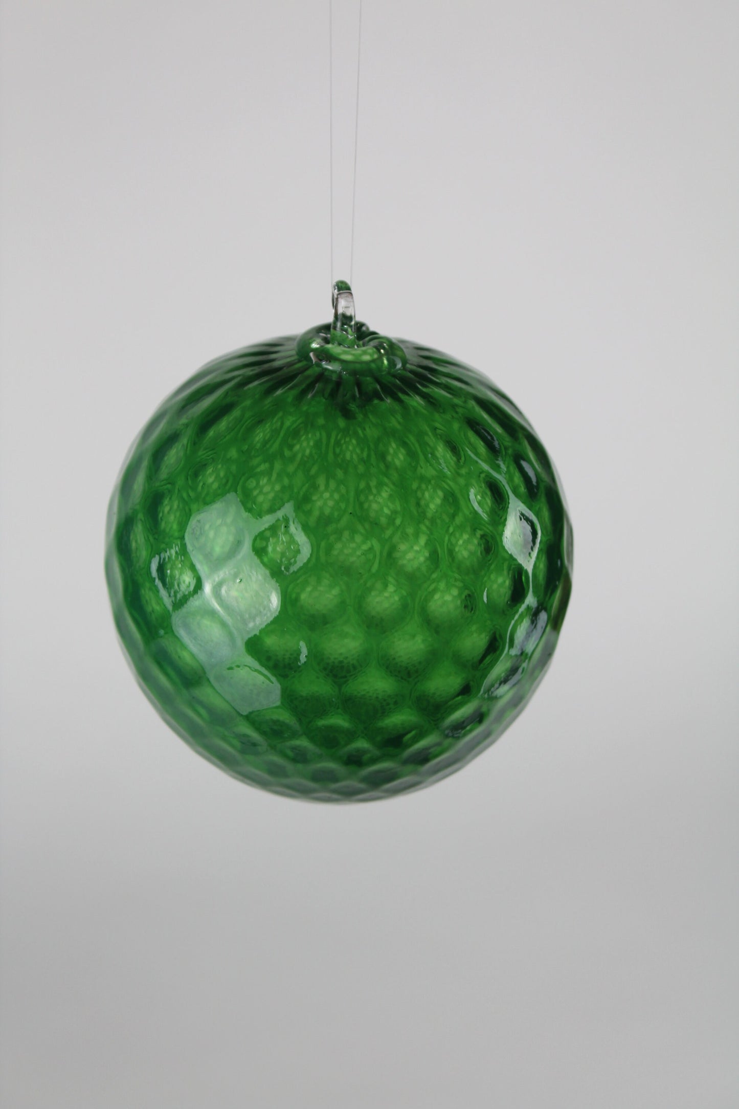 Green Hand Blown Ornament