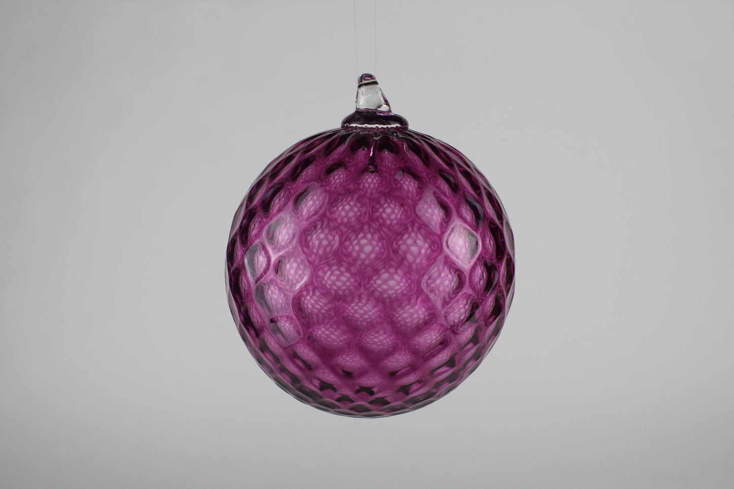 Pink Hand Blown Ornament