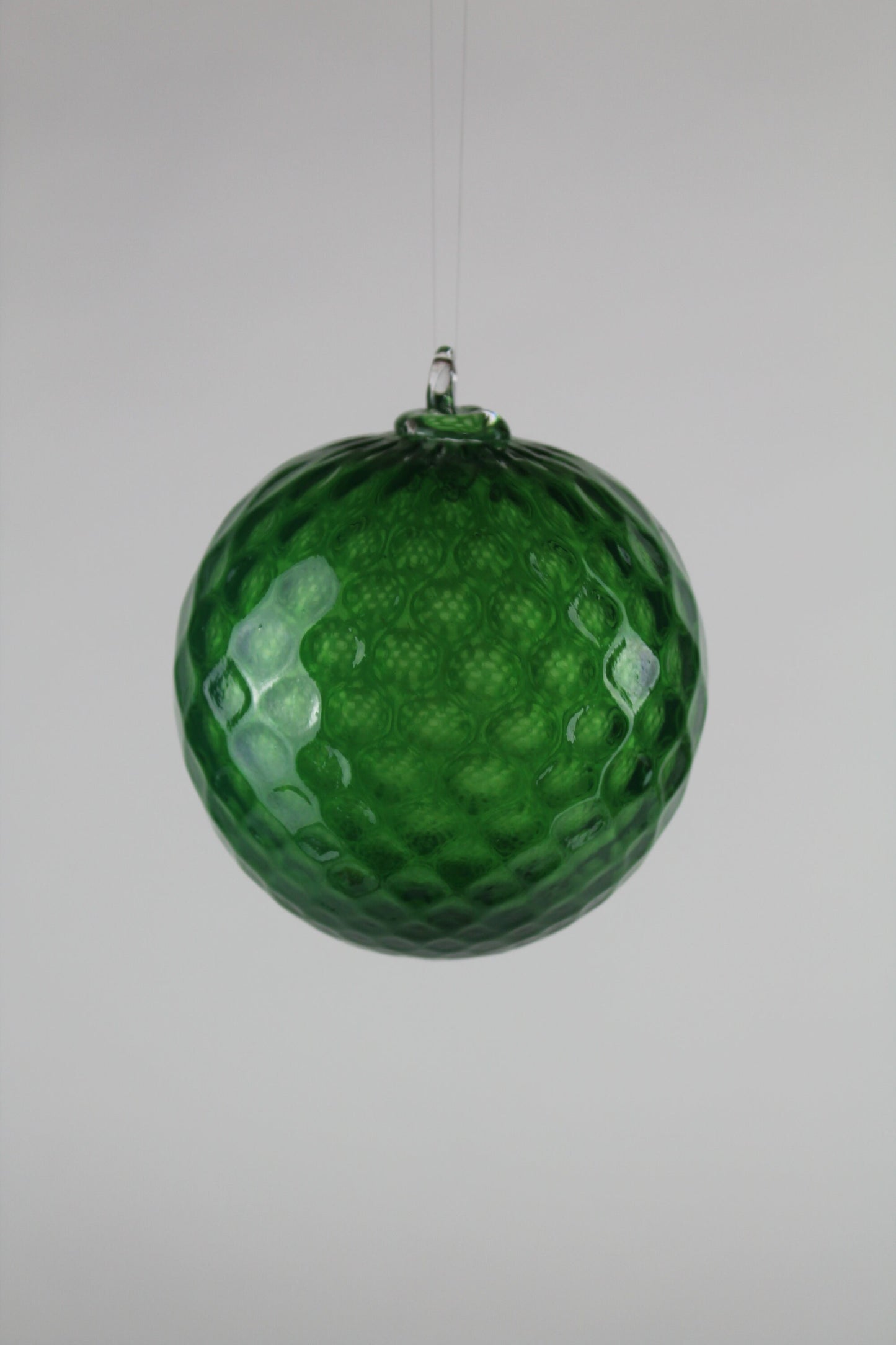 Green Hand Blown Ornament